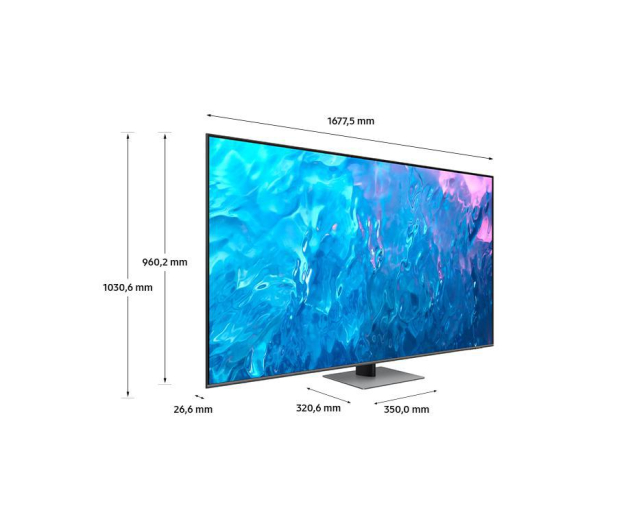 Samsung QE75Q77C 75" QLED 4K 120HZ Tizen TV HDMI 2.1 - 1130736 - zdjęcie 3